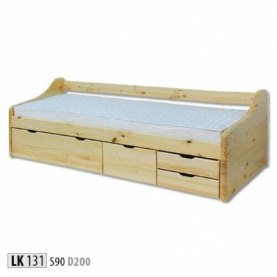 Wooden bed Real Wood Bed Beds Bedroom Hotel 90x200 Style Solid Furniture
