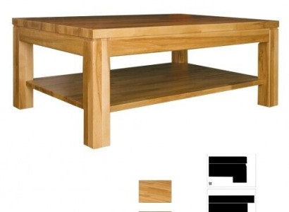 Coffee table wooden table Real wood Coffee tables table top Side table Table 100x70