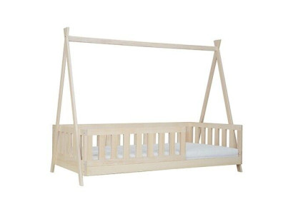 Wooden bed Real Wood Bed Beds Canopy Bed Hotel 90x200 Style Massive Furniture new