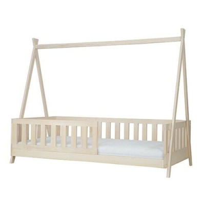 Wooden bed Real Wood Bed Beds Canopy Bed Hotel 90x200 Style Massive Furniture new