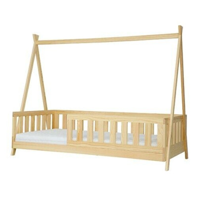 Wooden bed Real Wood Bed Beds Canopy Bed Hotel 90x200 Style Massive Furniture new