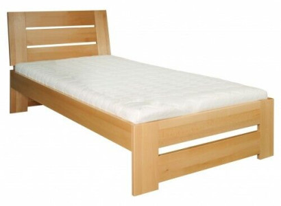 Wooden bed Real Wood Bed Beds Hotel 100x200 Style Solid Furniture Bedroom