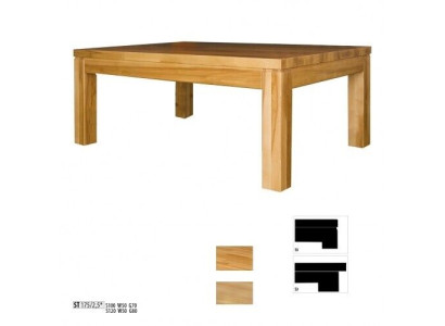 Side Table Coffee table Real Wood Solid Furniture Oak 100x70 cm new Tables