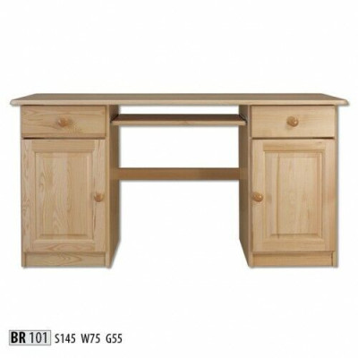 Desk wooden table Office desk Table Office furniture Solid wood Computer desk
