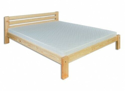 Wooden bed Slatted frame Double bed Solid wood Furniture Wood Furniture Handcraft 200*200 cm