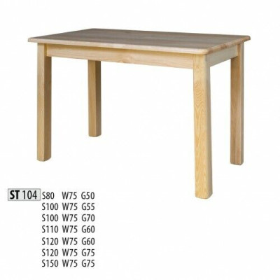 Dining table Wood Tables Living Dining Room 150x75 Solid wood dining tables Real wood Table