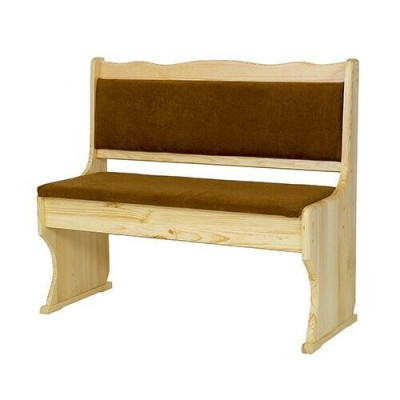 Wooden bench bench seat 100 cm solid pine wood furniture kitchen stool real wood