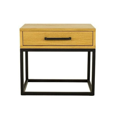 Bedside table Nightstand Chest of drawers Side table Console Wood Metal Consoles new