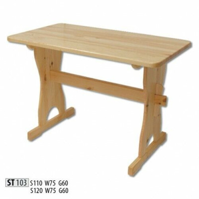 Dining table Wood Tables Living Dining Room Table 120x60 Solid wood Dining tables Real wood