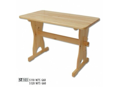 Dining table Wood Tables Living Dining Room Table 120x60 Solid wood Dining tables Real wood