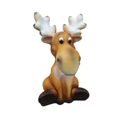Deer Reindeer Decorative Animal Figure Winter Decoration Height 34 cm Elk Decoration Figures new