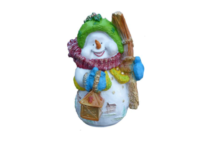Snowman figure statue decoration figures decoration 40cm winter new statues new sculpture