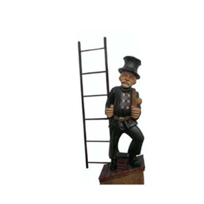 Sculpture chimney sweep sculpture statues figures exhibitor decoration decoration