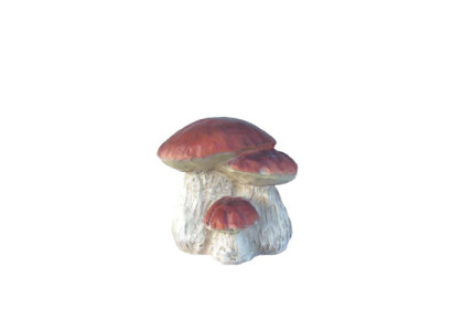 Sculpture Mushroom House Statue Garden Figures 25cm Statues Sculptures Figure new L44