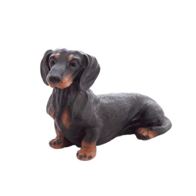 Dachshund Figure Statue Garden Sculpture Decorative Sculptures Decoration