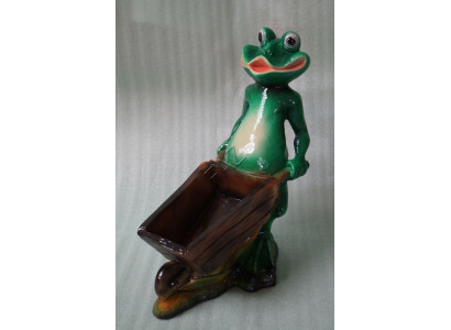 Design Vase Frog Sculpture Statue Figure Statues Figures Sculptures