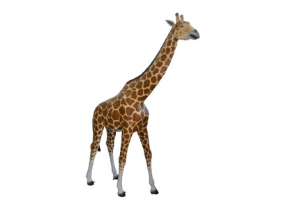 Modern Sculpture Giraffe Decorative Figure Sculptures Zoo Decoration new 320x227x62cm
