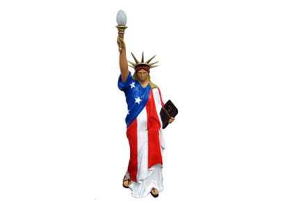 Liberty Statue Figure Sculpture Liberty USA New York Lamp Lighting Light fixture