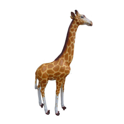 Garden Decoration Zoo Giraffe Statue Figure Decorative Statues Sculpture Figures 195cm