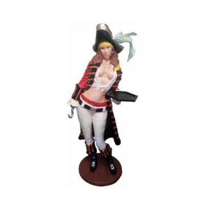 Pirate Figure Statue Design Sculpture Decoration Caribbean Pirate Garden Decoration 189cm