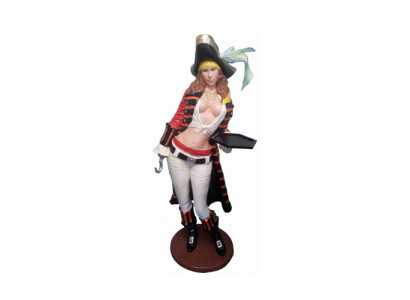 Pirate Figure Statue Design Sculpture Decoration Caribbean Pirate Garden Decoration 189cm