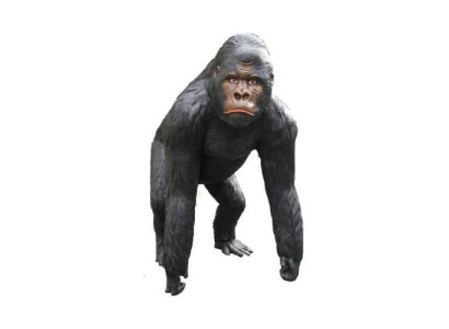 Gorilla Decorative Statue Garden Statues 130cm Life Size Figure Plastic Figures