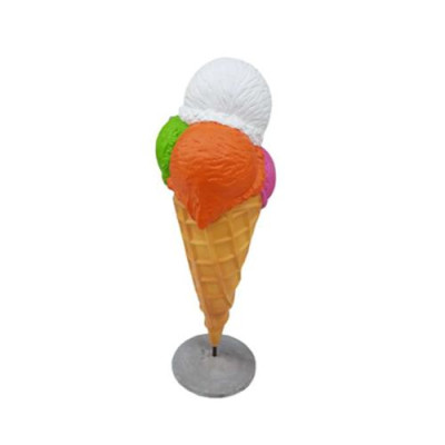 Sculpture ice cream advertising ice cream parlor figures statues stand 185 cm