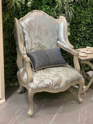 Armchair Fabric Single Seater Furniture Relax Seat Design Couch Textile Living room Armchair