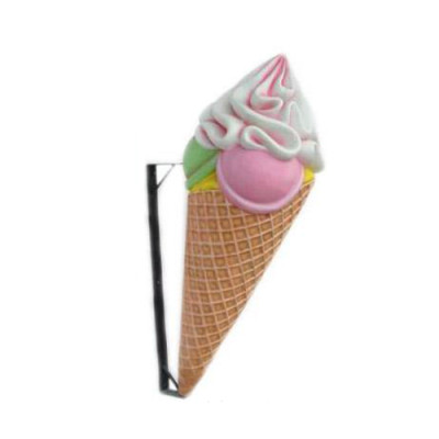 Ice Cream Ice Cream Parlor Wall Decoration Figures Gastronomy Sculptures new 110 cm