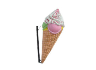 Ice Cream Ice Cream Parlor Wall Decoration Figures Gastronomy Sculptures new 110 cm