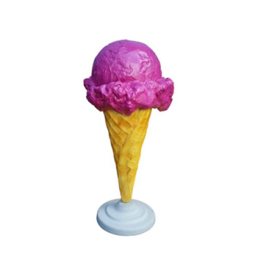 Ice Cream Figure Statue Stand Ice Cream Parlor Restaurant Gastronomy Statues 110cm
