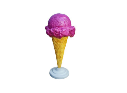 Ice Cream Figure Statue Stand Ice Cream Parlor Restaurant Gastronomy Statues 110cm
