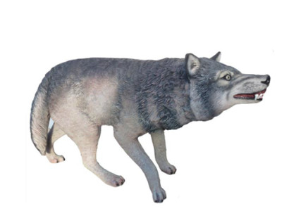 Wolf Garden figure abstract figures statues modern painted new 130cm statue