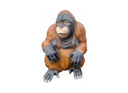 orangutan monkey figure abstract figures statues modern painted new 79cm statue