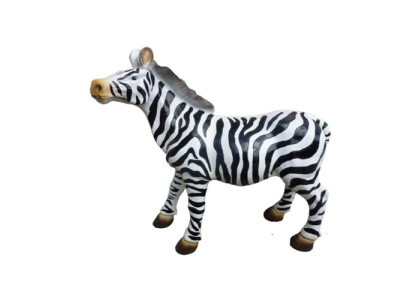 Modern Design Zebra Animal Garden from Plastic Decoration Deco Sculpture 70cm new