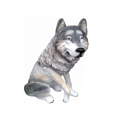Wolf garden figure animal figures statues decoration decoration new 60cm statue sculpture
