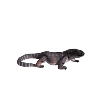 Lizard Decorative Statue Garden Figures Statues 100cm Life Size Figure Plastic