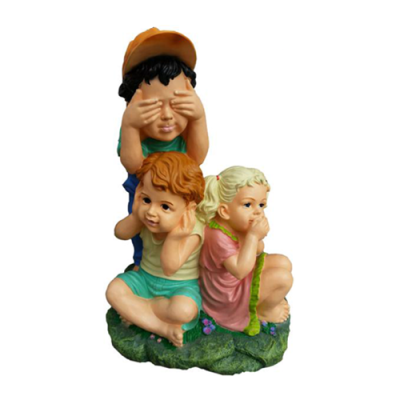 Decorative Figure Statue Sculpture 48 cm Figures Statues Sculptures Hide Children