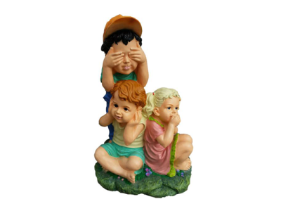Decorative Figure Statue Sculpture 48 cm Figures Statues Sculptures Hide Children
