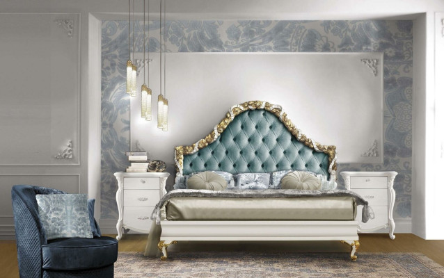 Bed Upholstery Design Luxury Double Hotel Beds Sleep Room Italian Furniture