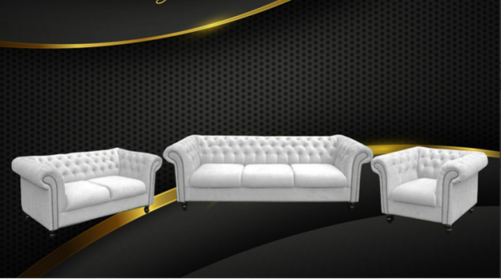 Three seater fabric living room white design sofa sofas velvet xxl big upholstery couches
