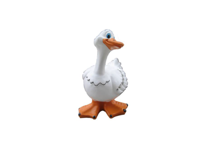 Decoration Garden Plastic Figures Hand Painted Figure Statue Funny Duck 35cm new