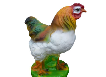 Chicken Bird Figure Statue Garden Decoration Sculpture Decorative Sculptures