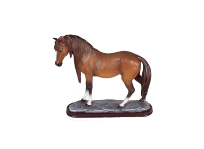 Horse figure abstract figures statues modern colorful painted new 38cm statue