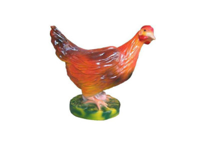 Decorative figures hen from Plastic Easter decoration chicken garden figure height 32 cm new