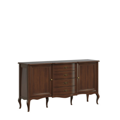 Classic Dining room Set Chest of drawers Table Chairs Display case Living room Set Italy new