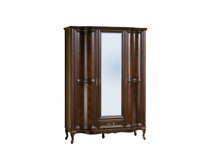 Wardrobe Cabinets Wardrobe wall unit 3 doors Wood new Italian Furniture