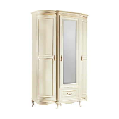 Classic Cabinets Wardrobe wall unit Wardrobe with Mirror VSchrank-3D-G