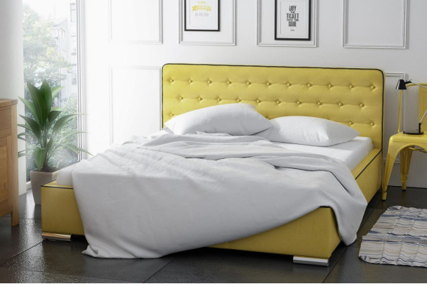 Double bed Marriage bed Bed frame Bed Upholstered bed Beds Polyester bed frame new