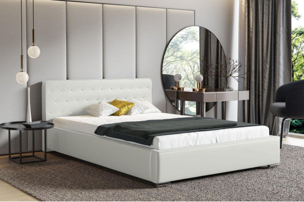 Double bed Marriage bed Bed frame Bed Upholstered bed Beds Polyester bed frame new